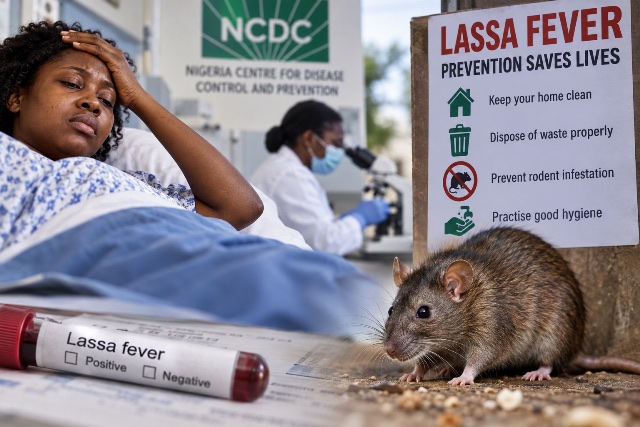 Lassa Fever Kills 263 in Nigeria as Fatality Rate Rises to 23.6%