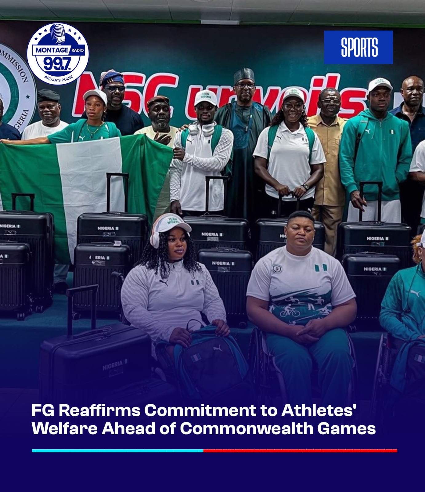 FG reaffirms commitment to athletes' welfare ahead of Commonwealth Games