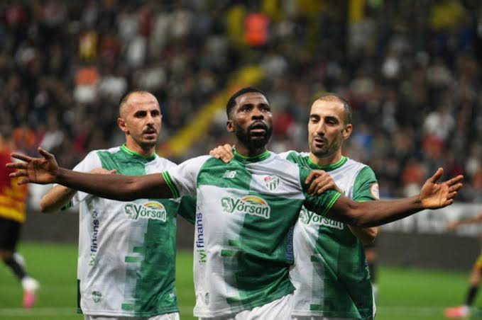 Iheanacho Scores in First Six League Games for Bursaspor, Nets Eight Goals