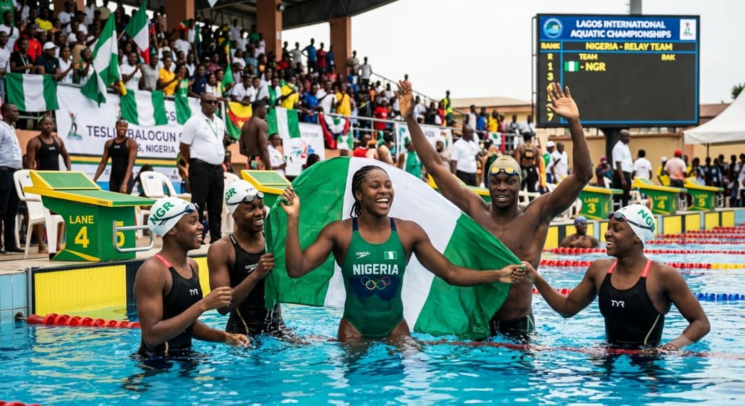 Nigeria Wins 35 Medals at Africa Zone Two Swimming Championships in Dakar
