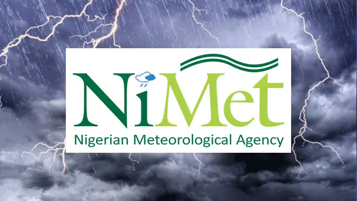 NiMet forecasts thunderstorms and heavy rainfall across northern, north-central and southern Nigeria