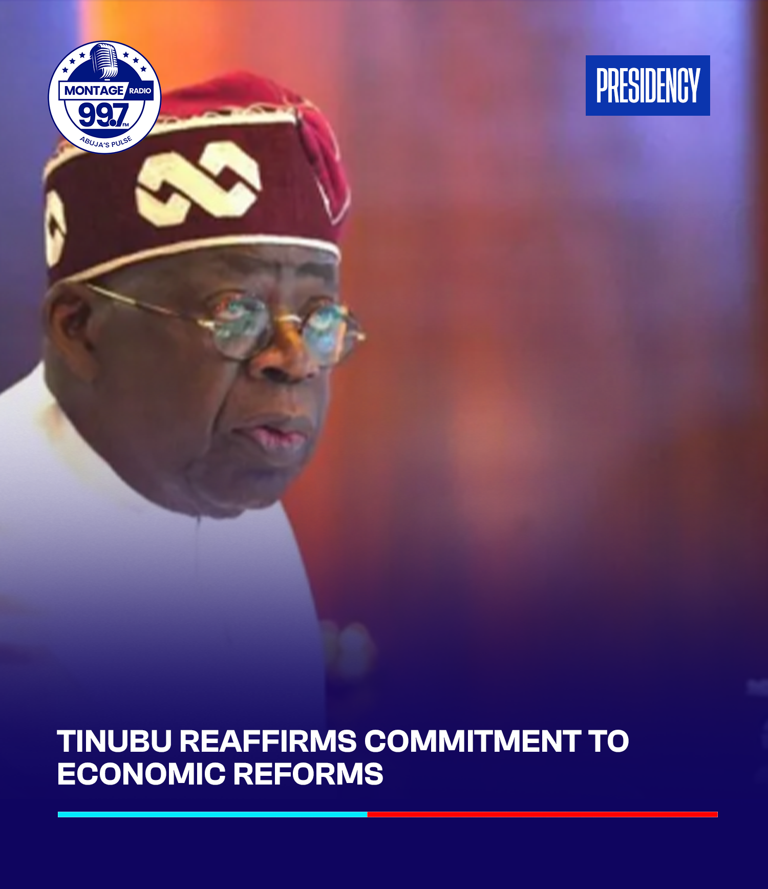Tinubu reaffirms commitment to economic reforms